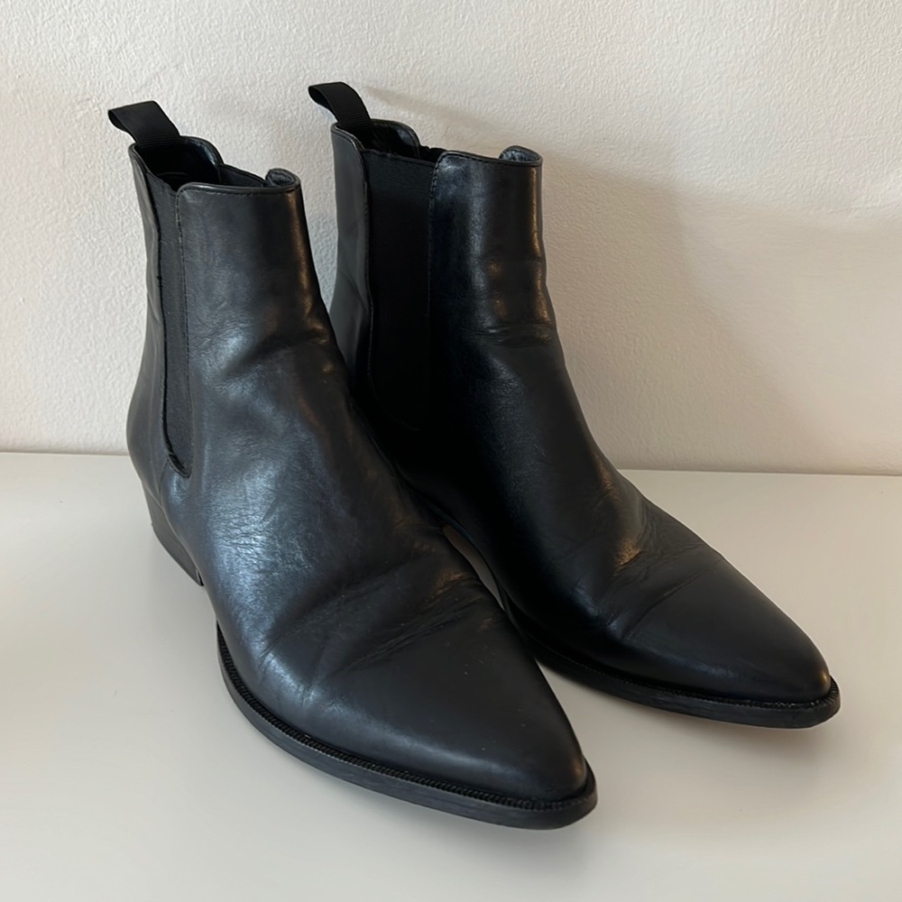 Jack Erwin Black Chelsea Boot - 7.5